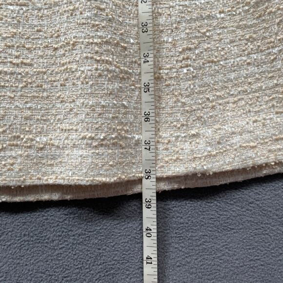 Anayi Japanese Luxury Tweed A Line Fit Flare Dress 38 (M?) Old Money Classic - Picture 12 of 13